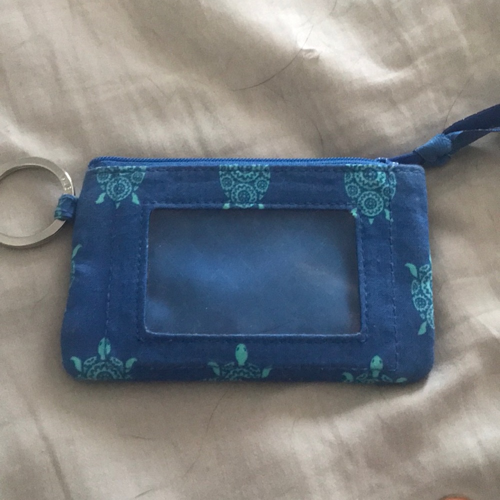 Vera Bradley Marine Turtles Card Case